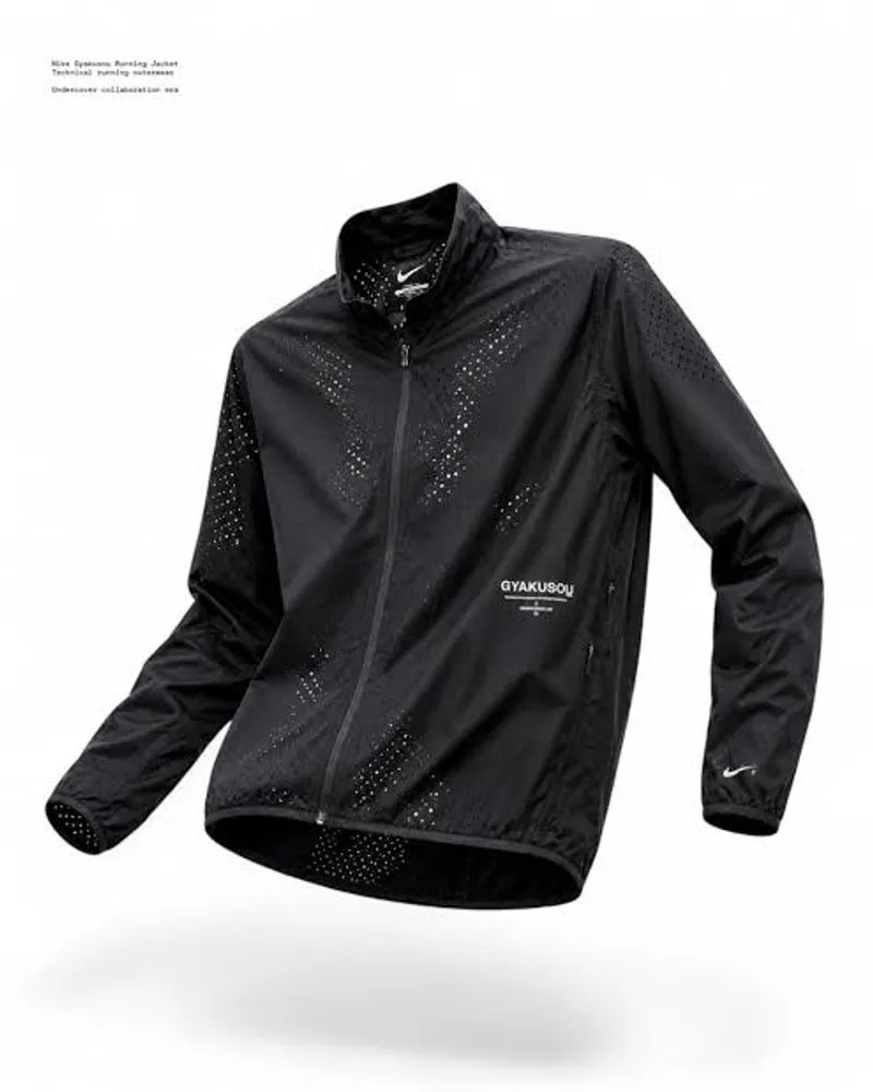 Nike x undercover gyakusou laser cut running jacket photo 1
