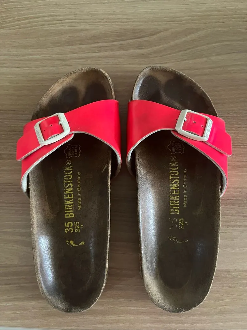 Sandal birkenstock pink wanita photo 1