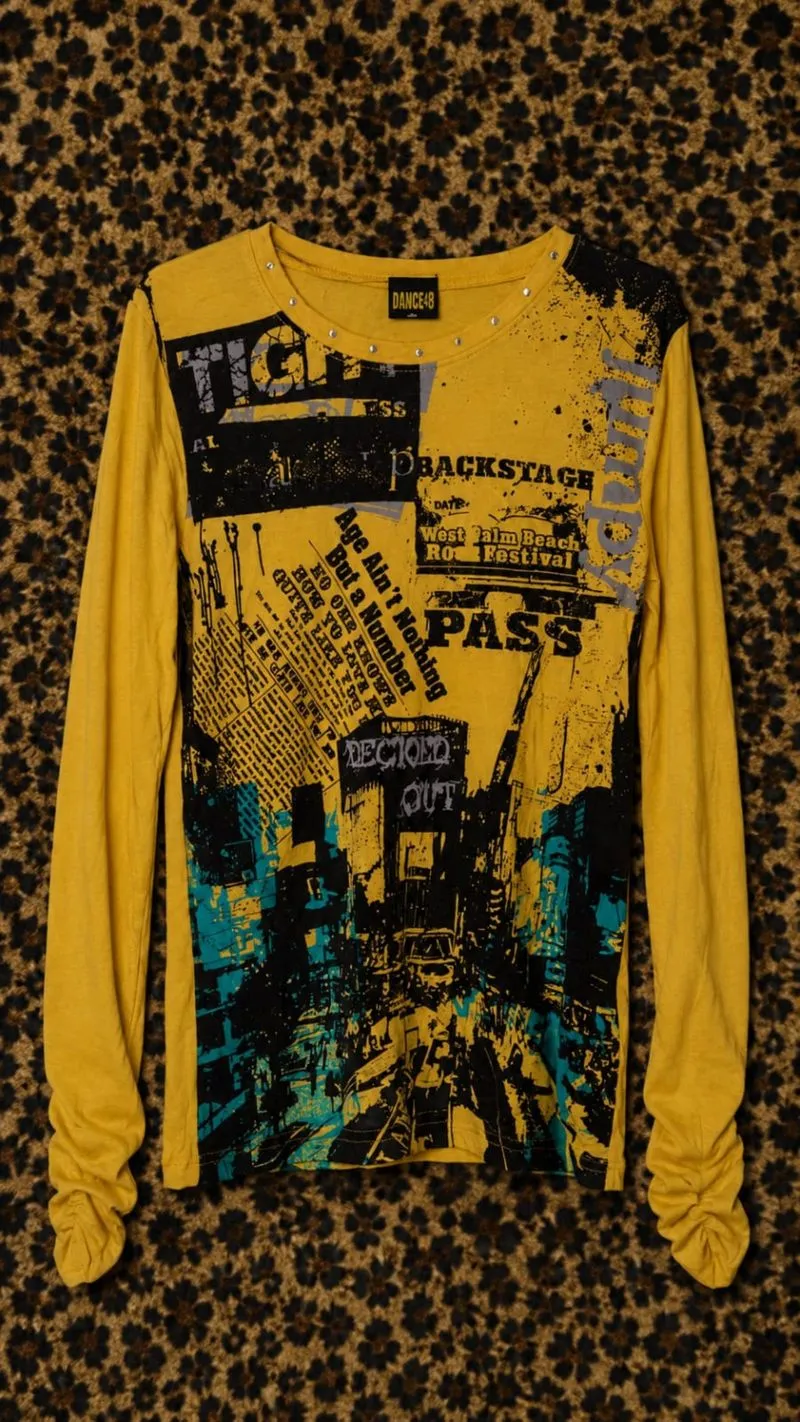 Graphics long sleeve alt grunge emo photo 1