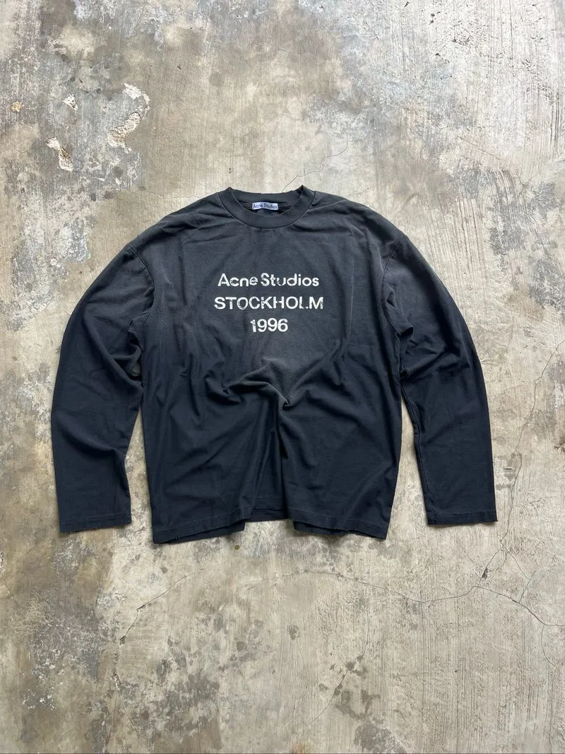 Acne Studios Stockholm Longsleeved Black photo 1