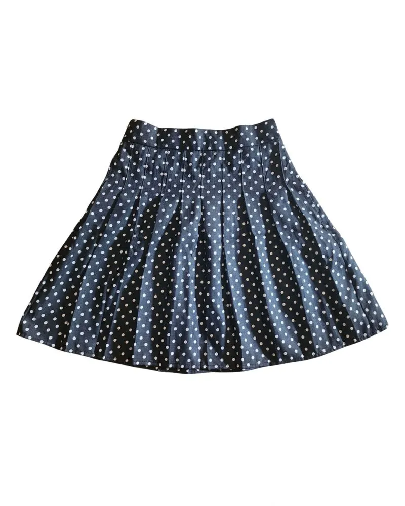 polkadot mini skirt photo 1