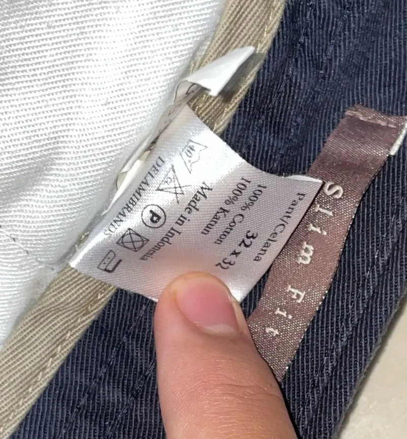 Chinos black wood slimfit photo 1