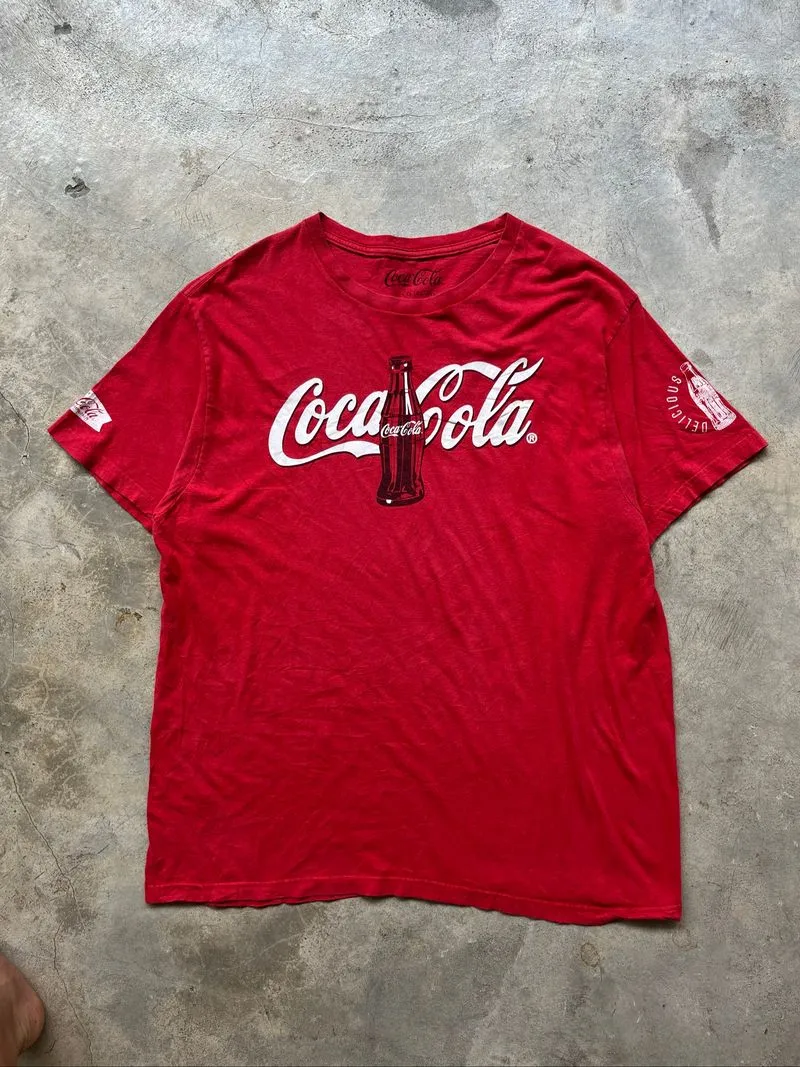 Vintage Cocacola Red Tshirt photo 1