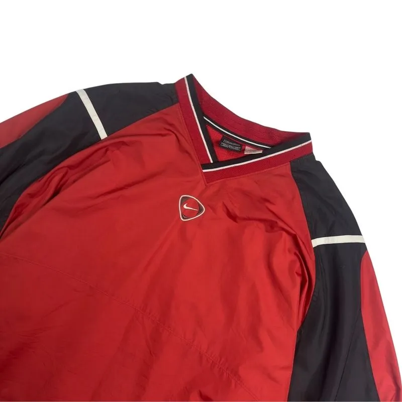 Nike Y2K Casual Sweatshirt Pria red black photo 1