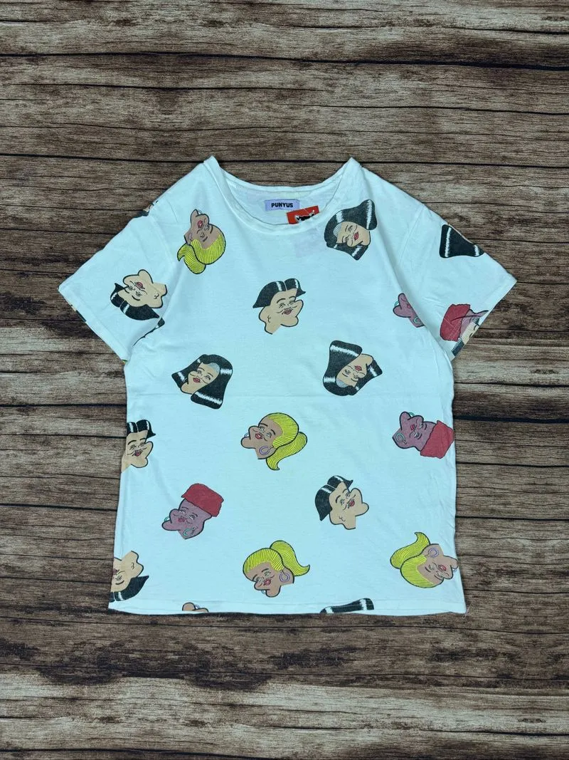 punyus faces printed tshirt #JNTS11 photo 1
