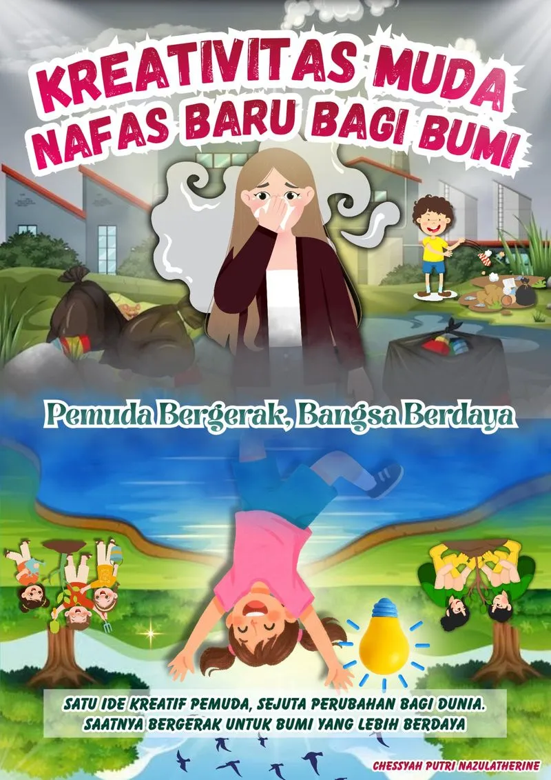 Template Poster Ilustrasi photo 1