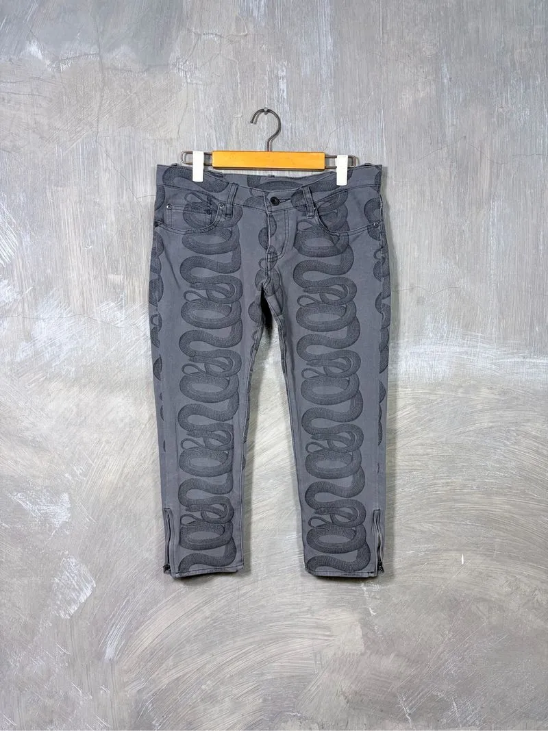 Hysteric Glamour Snake Pattern Denim photo 1