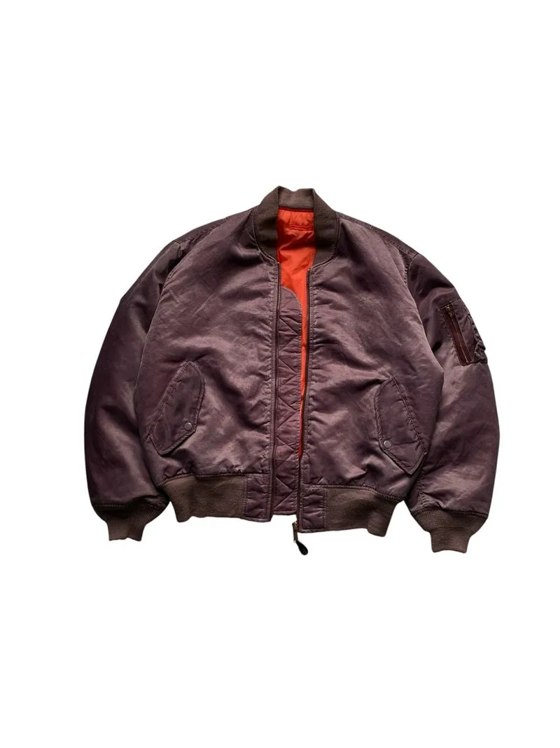 Repro 90's Machope MA-1 Bomber Flight Military Jacket photo 1