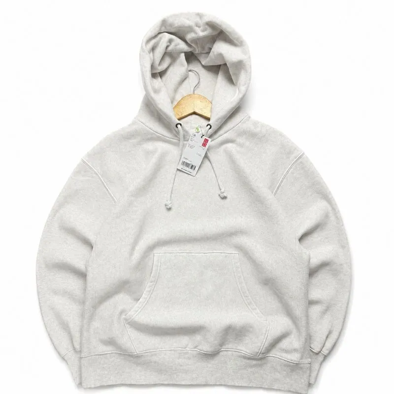Uniqlo by GU HOODIE HEAVYWEIGHT OFF WHITE / XL photo 1