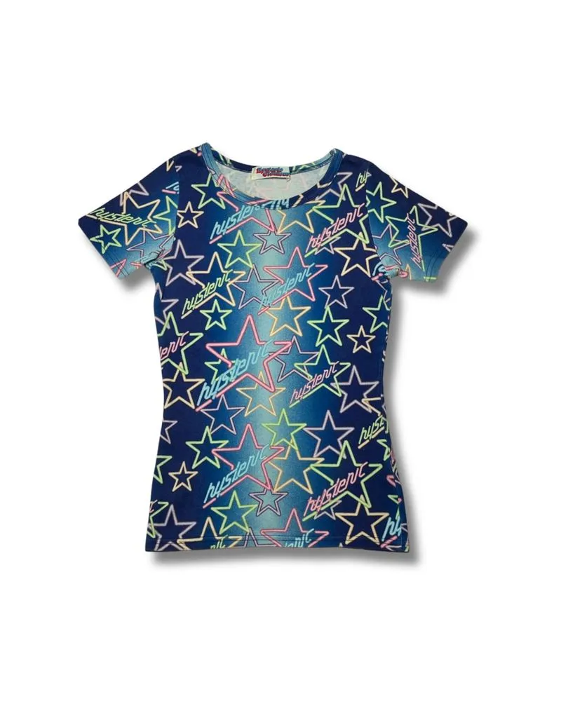 Hysteric Glamour Neon Cyber Star All-Over Print (AOP) Baby T photo 1