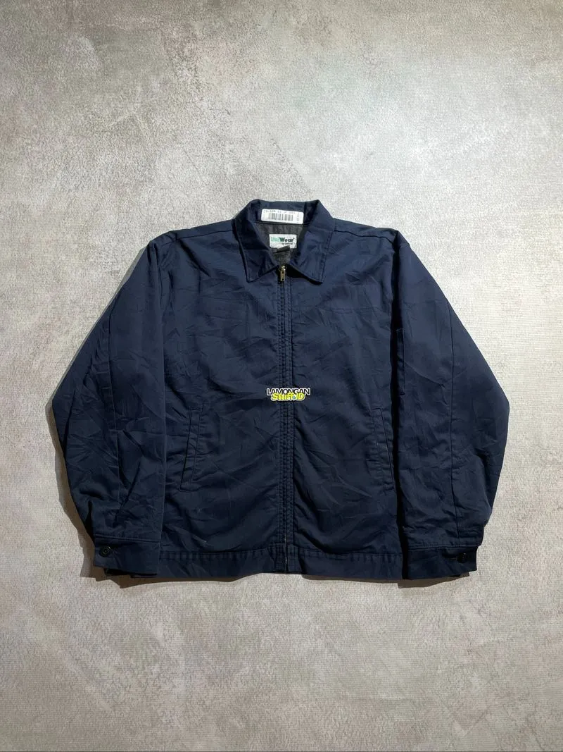Vintage Uni wear japan work jacket lined,like dickies eisenh photo 1