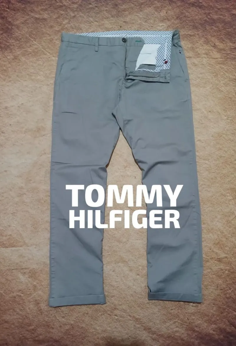 TOMMY HILFIGER chinos pants second thrift original photo 1