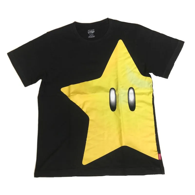 Uniqlo Minimalist Casual T-shirt Pria black photo 1