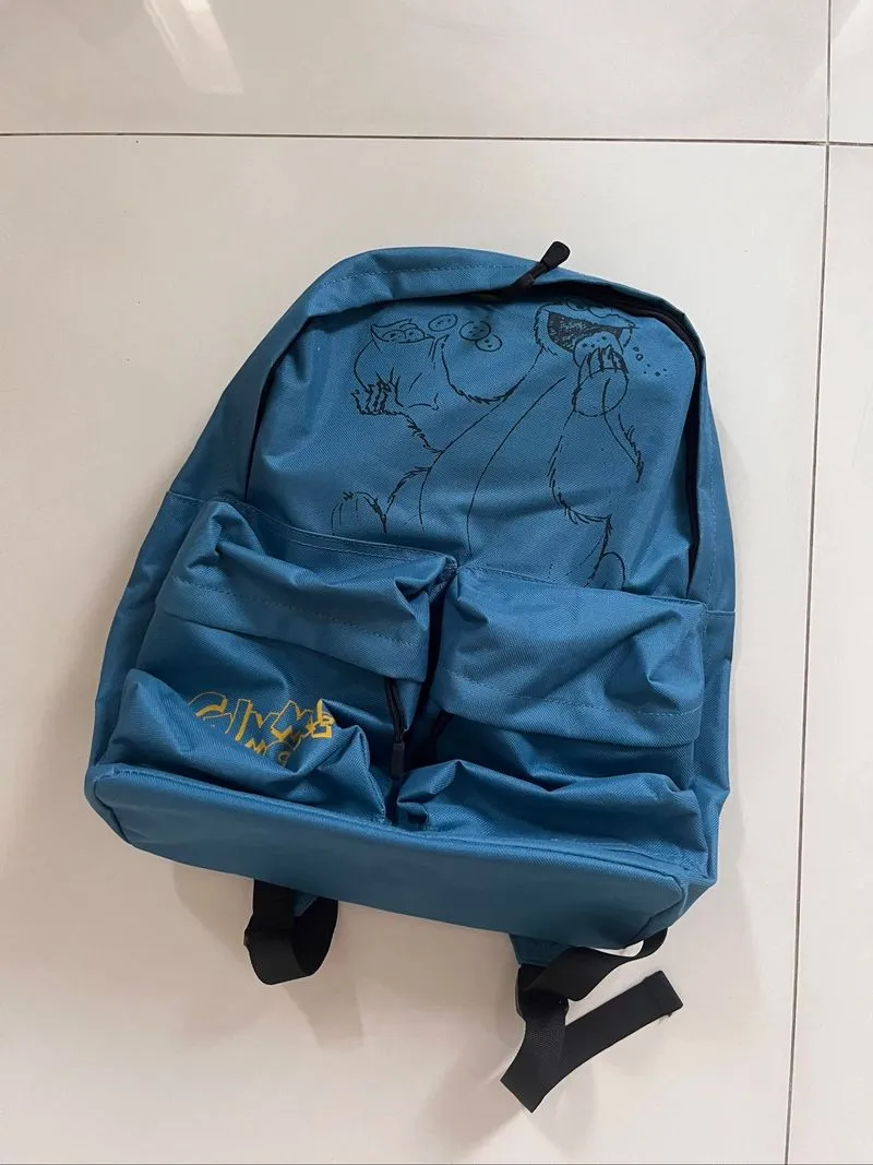 tas ransel backpack sesame street miniso photo 1