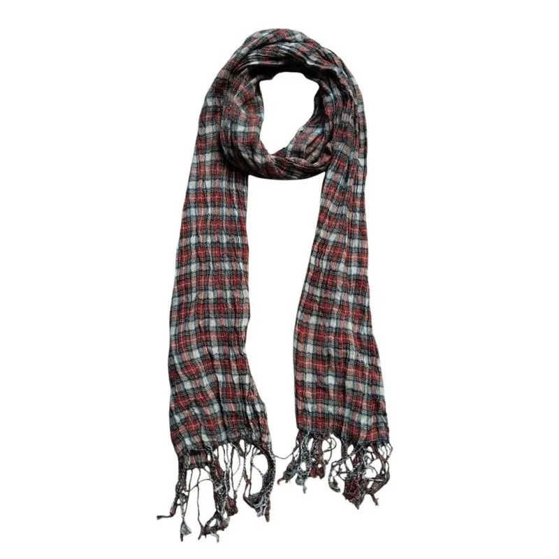 Uniqlo plaid scarf photo 1