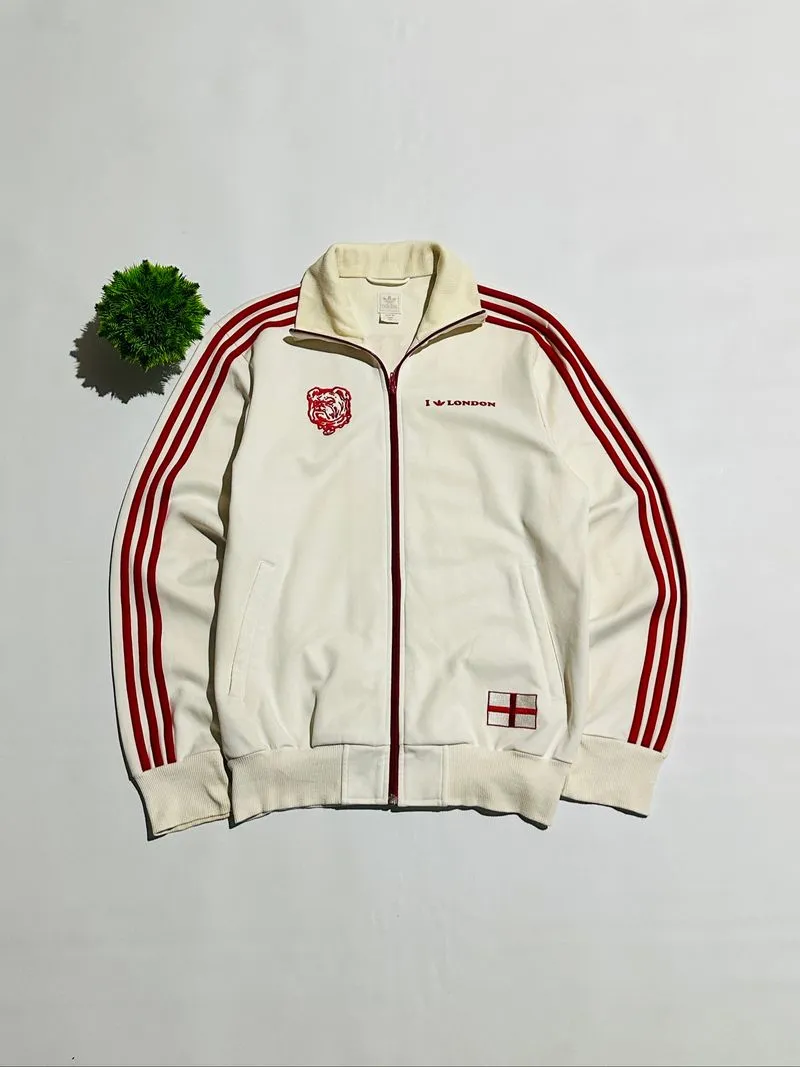 Adidas City Series London Tracktop Jacket White Red photo 1