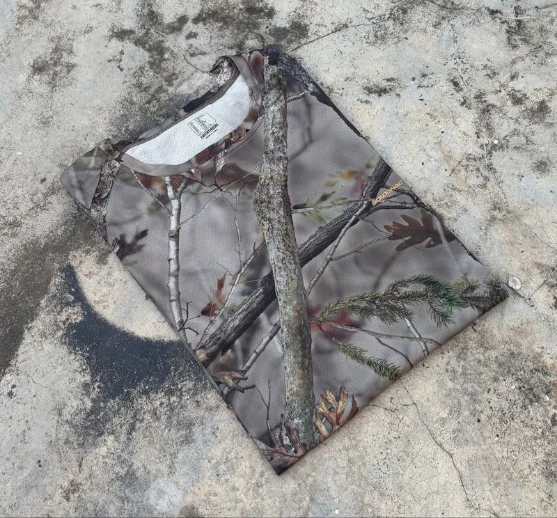 Tshirt Aop Brand Aop Motif Pohon Colour Brown photo 1