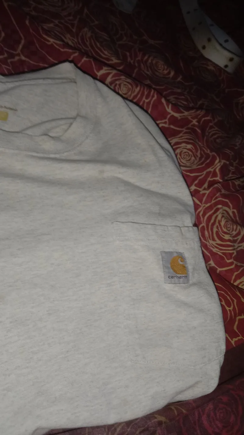 Carhartt Streetwear Y2K T-shirt Pria white photo 1