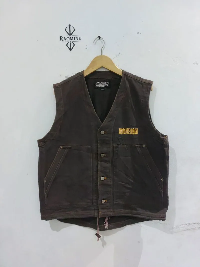 Hommebold Denim Vest Jacket photo 1