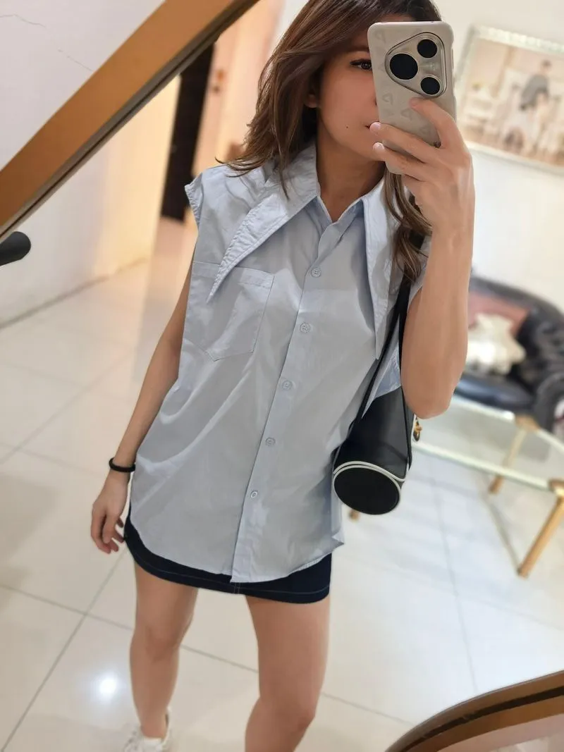 Shirt blue photo 1