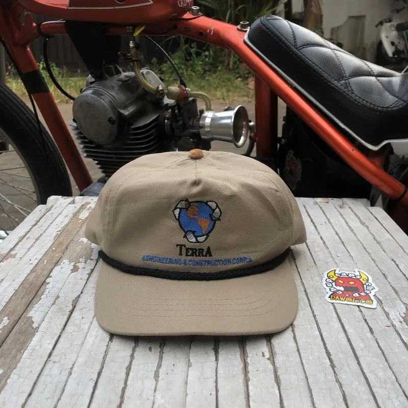 Vintage Terra Construction Rope Hat photo 1