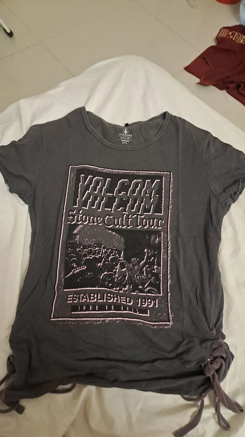 Volcom Grey Gothic T-shirt  photo 1