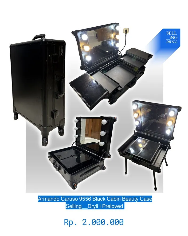 Armando Caruso 9556 Black Cabin | Beauty Case Second | Koper photo 1