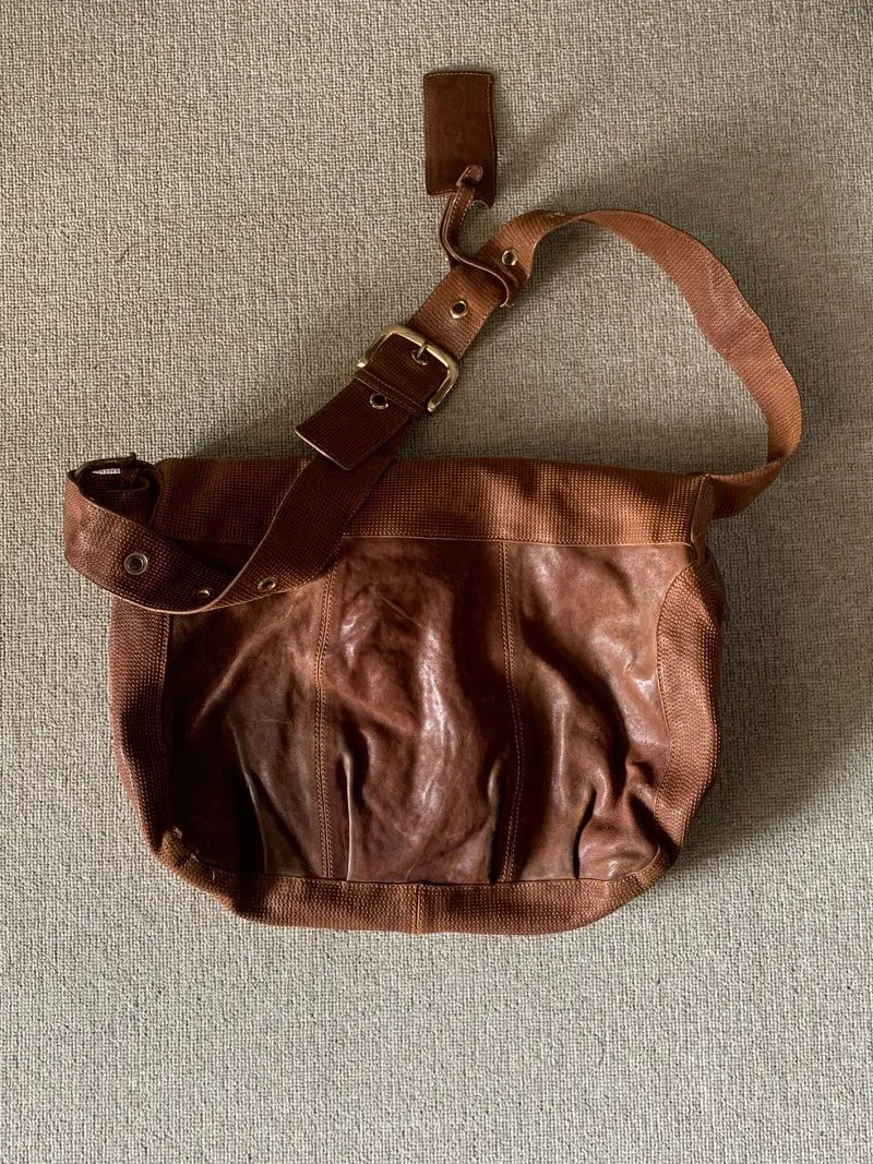 Vintage Shoulder bag Wanita brown photo 1