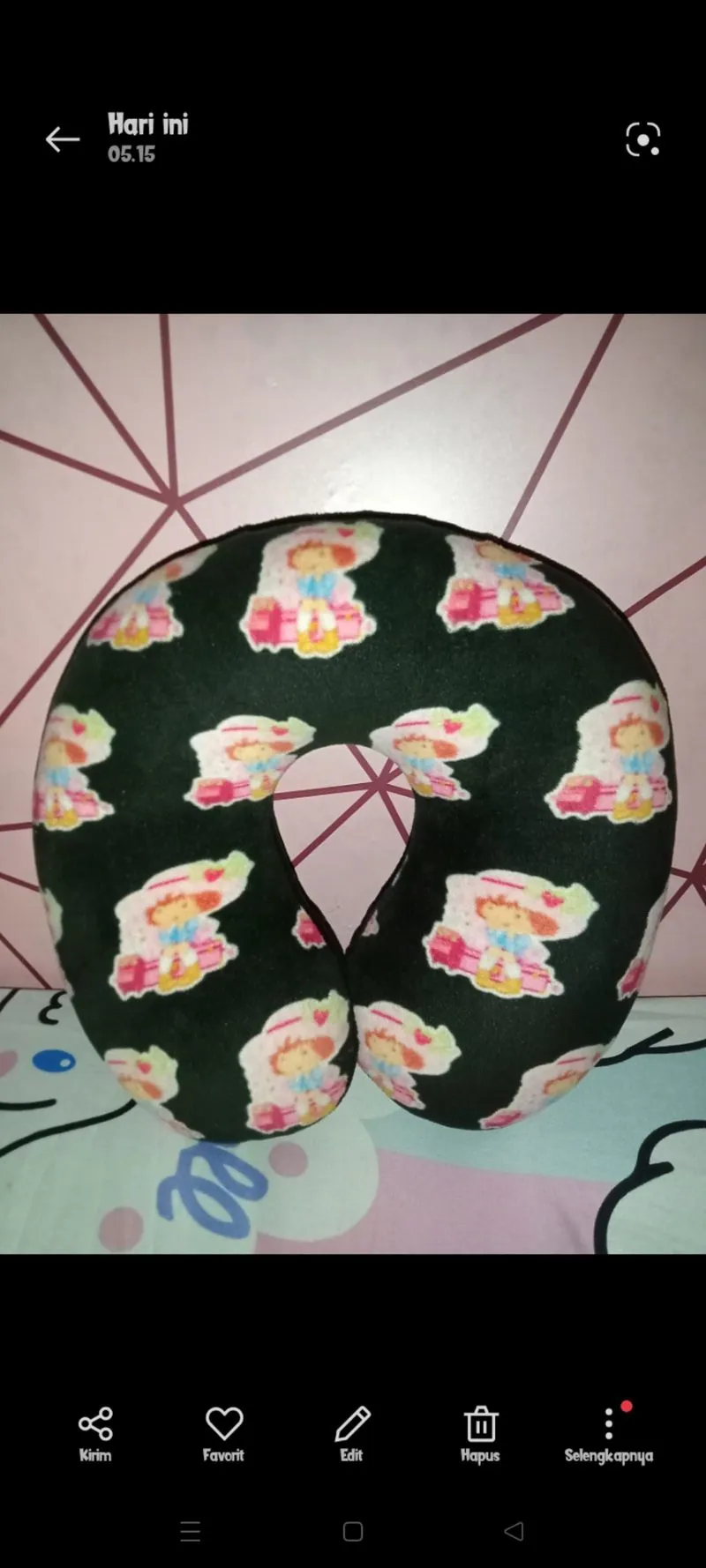 Bantal Leher Kartun Strawberry Shortcake photo 1