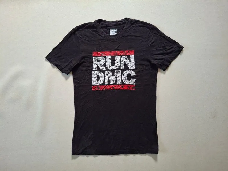 KAOS RUN DMC HITAM ORIGINAL 100% photo 1