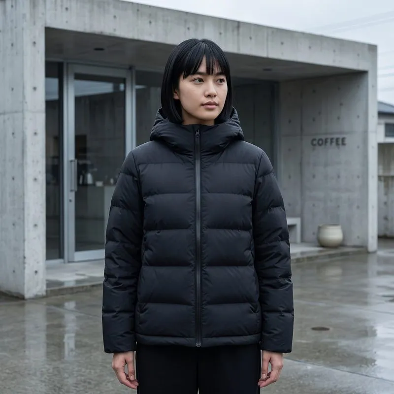 Uniqlo Parka Seamless Down Windproof Waterproof Bulu Angsa B photo 1