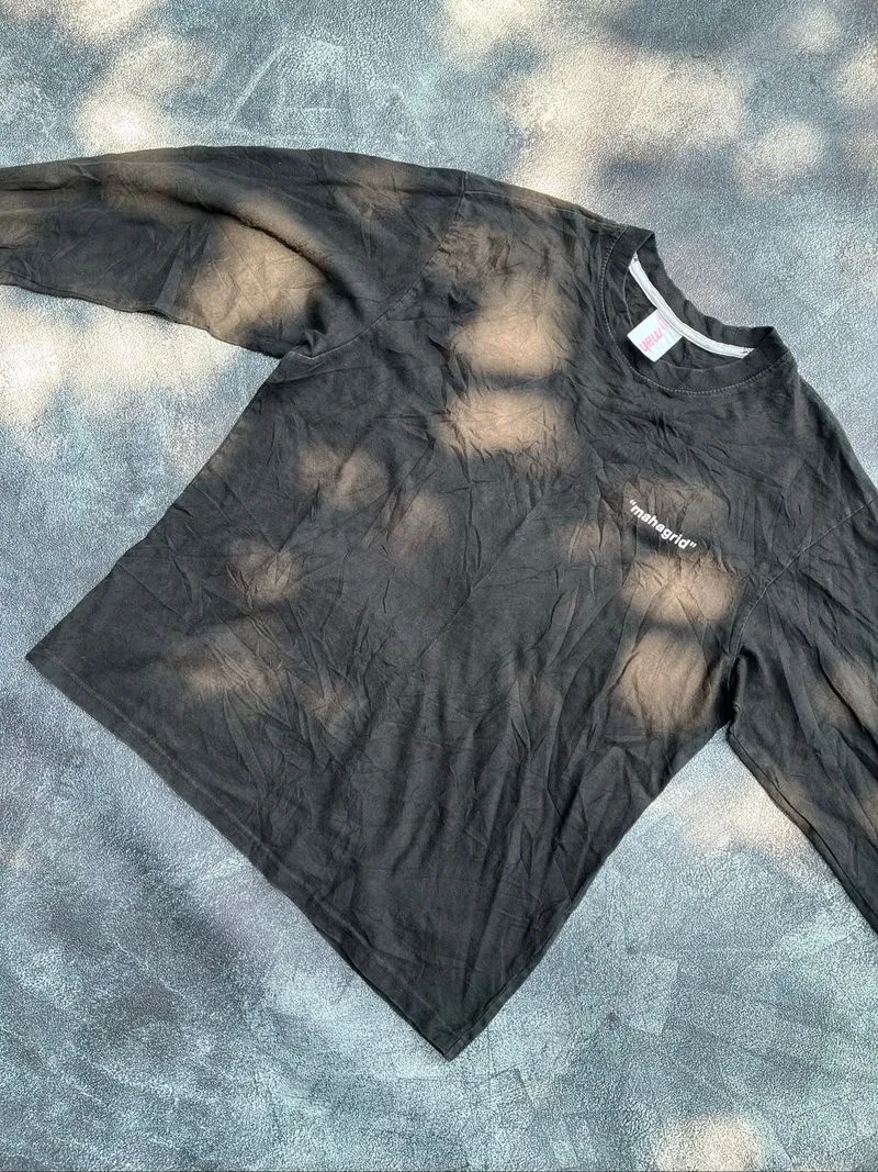 Tshirt Longslave Mahagrid Black photo 1