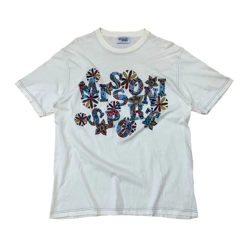 Missoni Luxury T-shirt Pria white photo 1