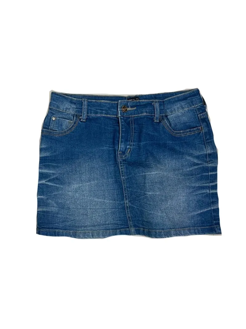 Jean Skirt Denim photo 1