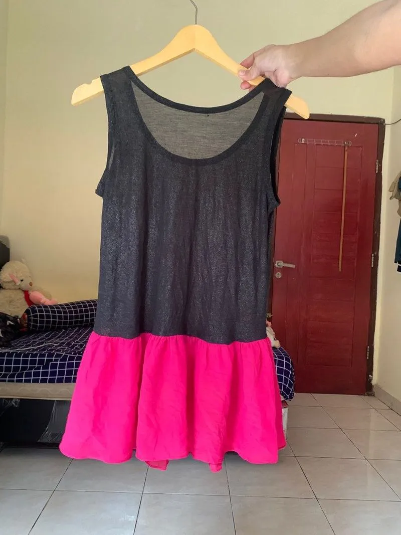 Tunik Hitam-Pink photo 1