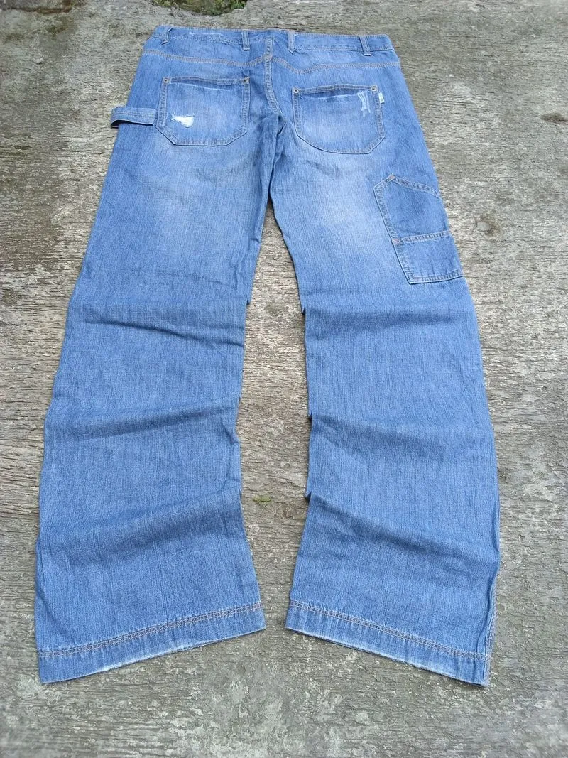Carpenter bluewash Lose fit Carpenter baggy jeans Carpenter  photo 1