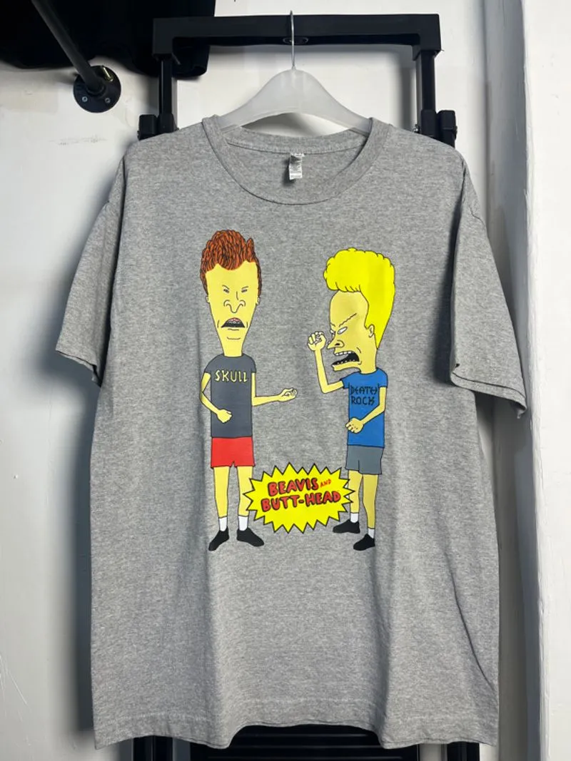 Bootleg Tee BEAVIS & BUTT-HEAD Tag American Apparel photo 1