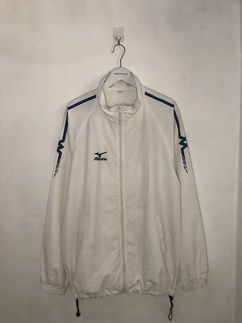 Mizuno Sportswear Casual Windbreaker Pria white photo 1