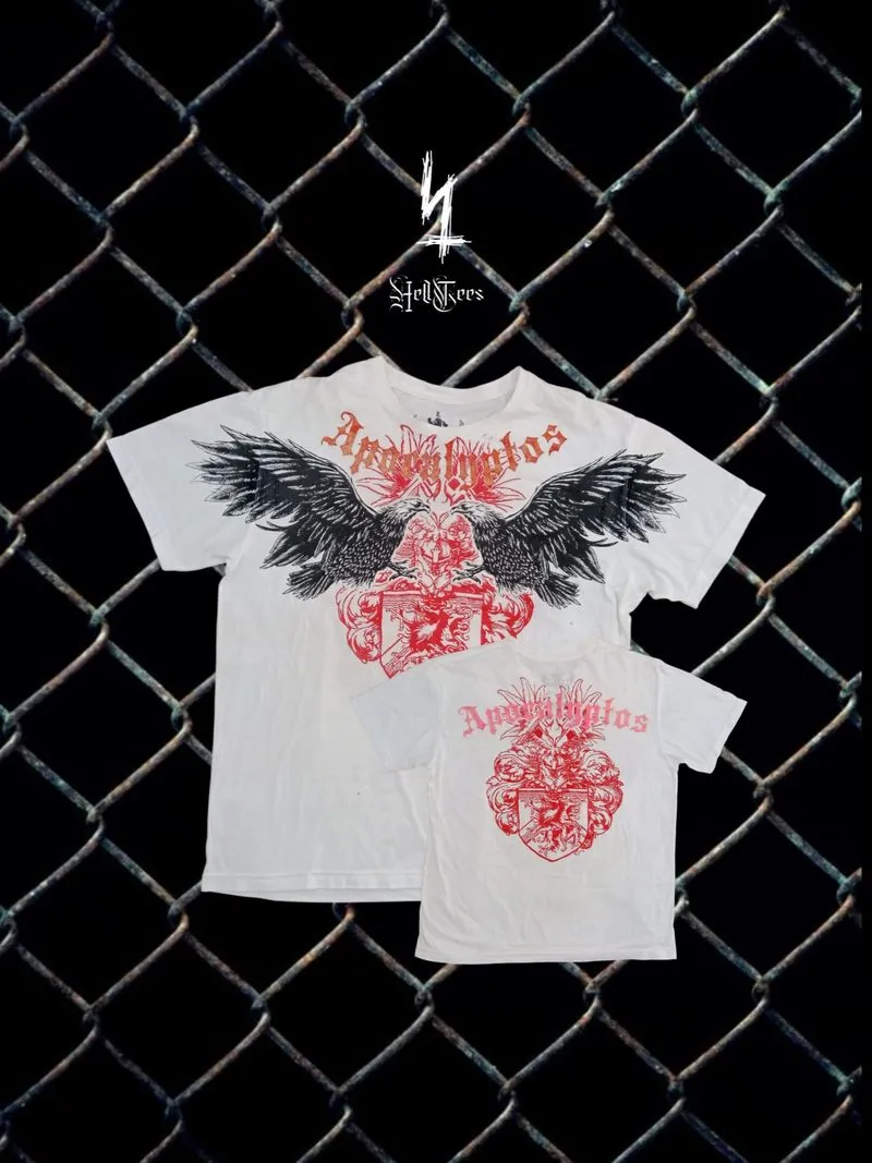⚜️ Y2K "Apocalypticos" Grunge Graphic Tee photo 1
