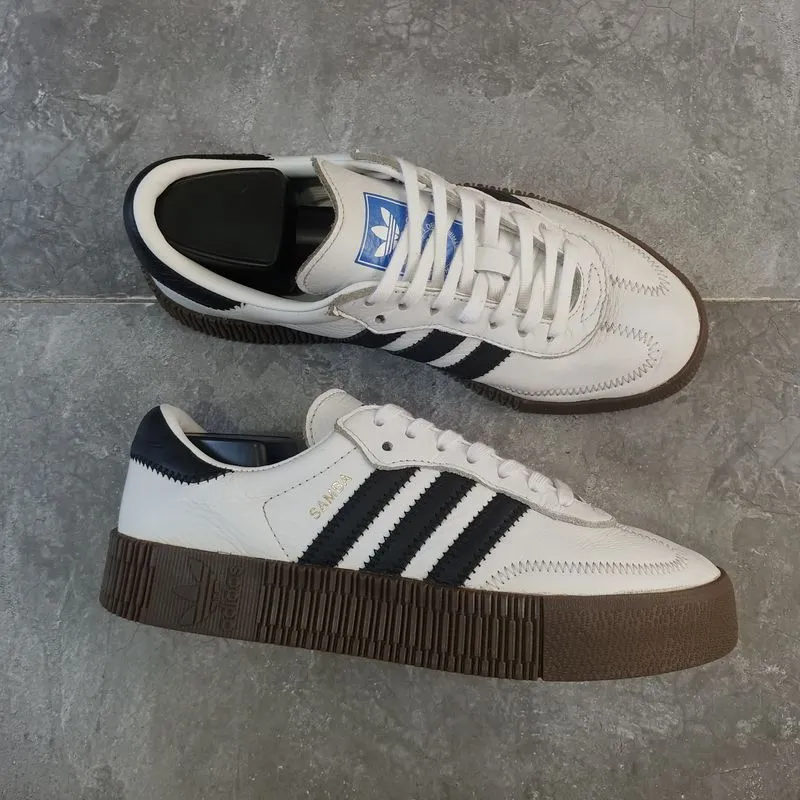 Adidas Samba Rose White Black Original ( Size 37 1/3 ) photo 1