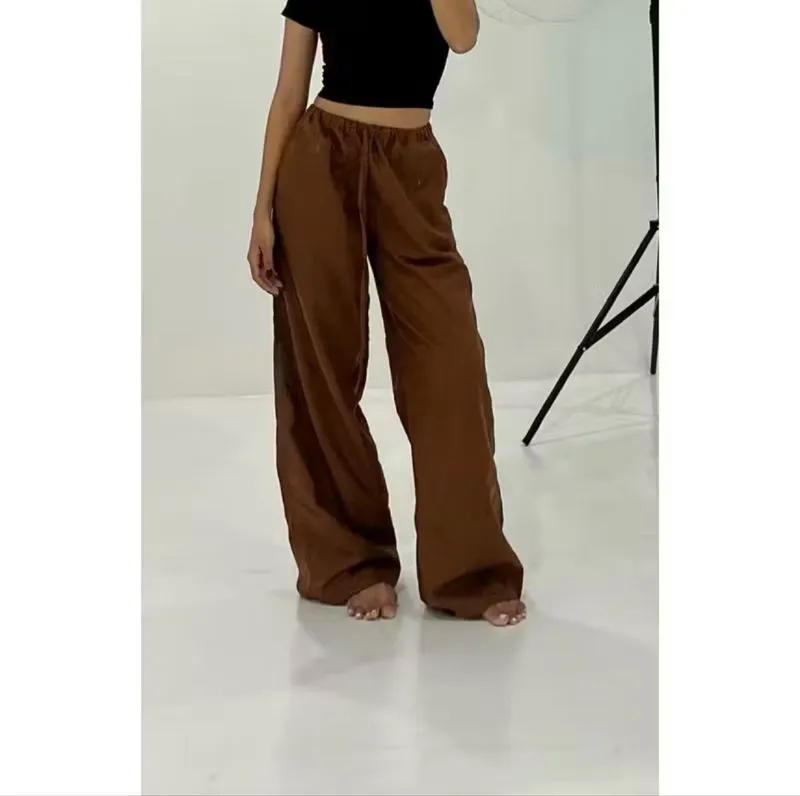 Celana Panjang Linen Brown All Size - Keta Noa Pants Linen photo 1