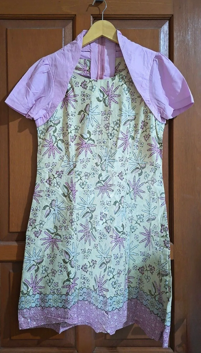 Pink Batik Dress photo 1
