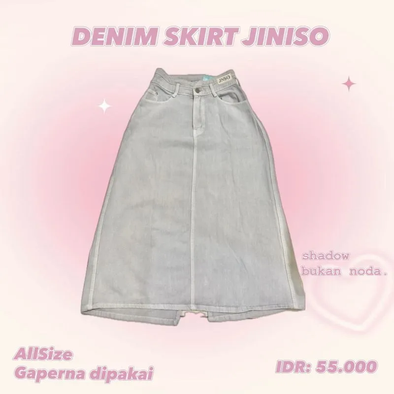 JINISO DENIM SKIRT  photo 1
