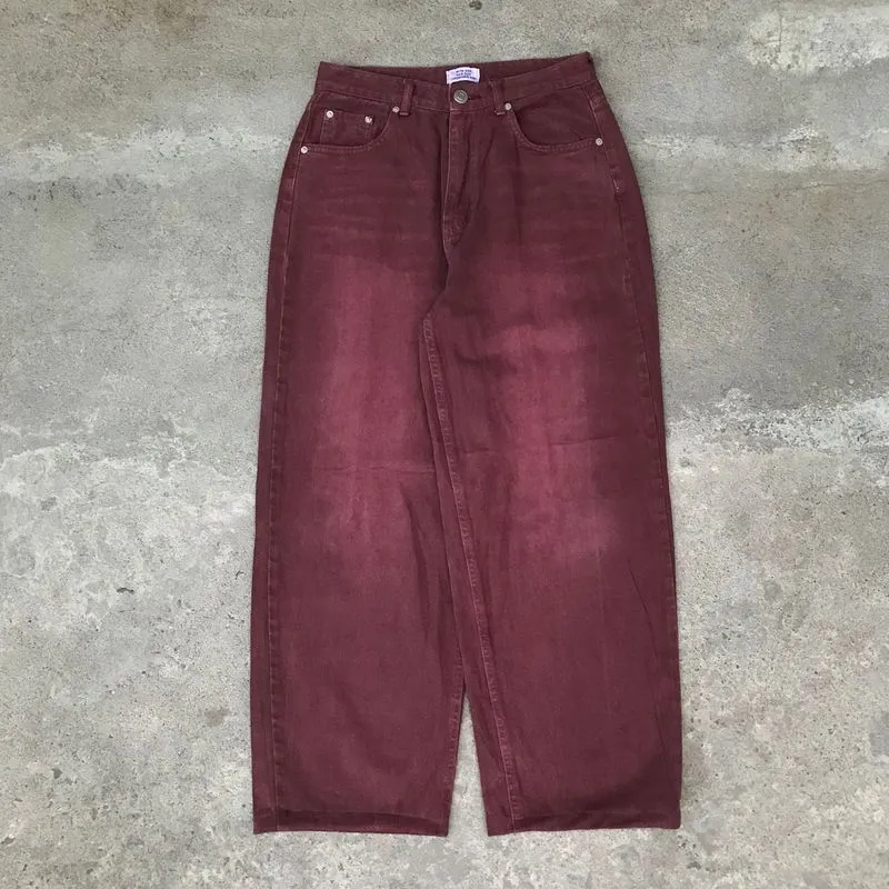 baggy jeans fadding wash photo 1
