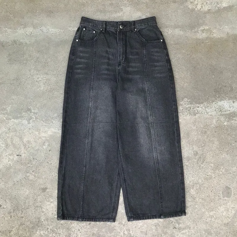 baggy jeans pecah pola photo 1