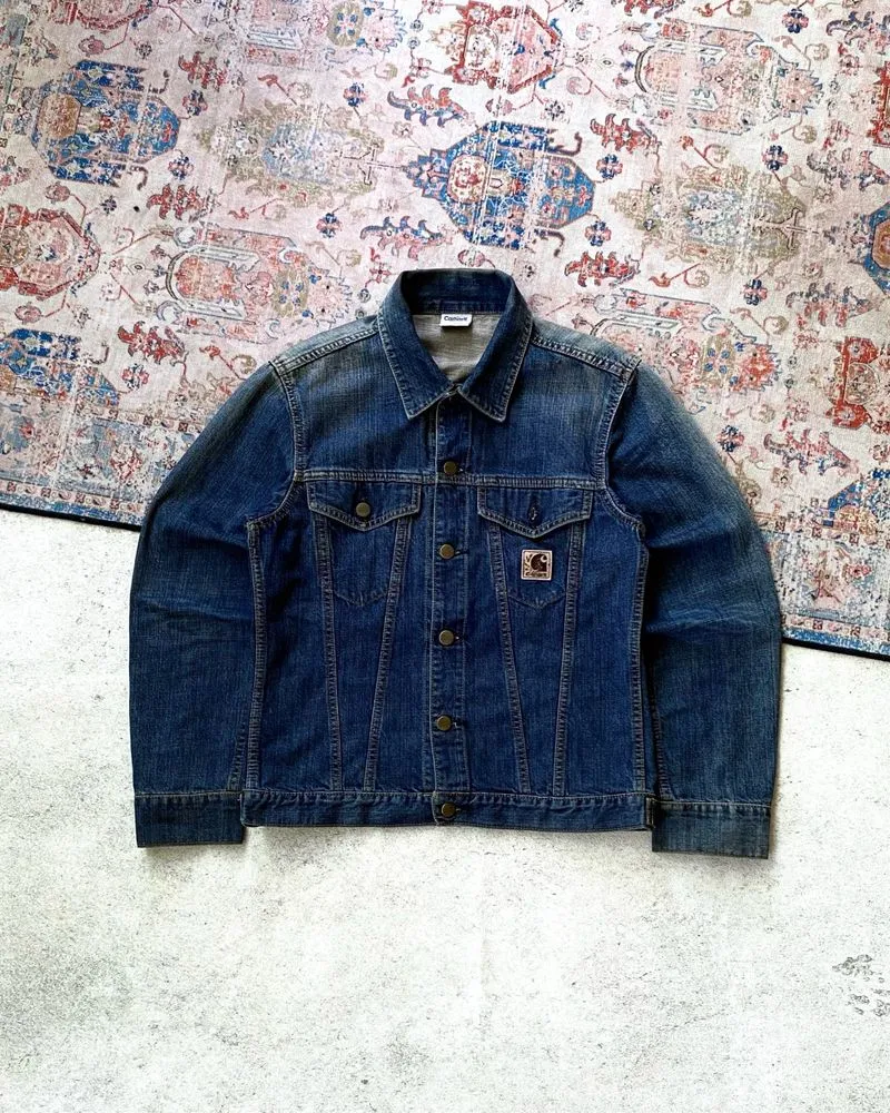 Carhartt 90s Vintage Denim Trucker Jacket photo 1