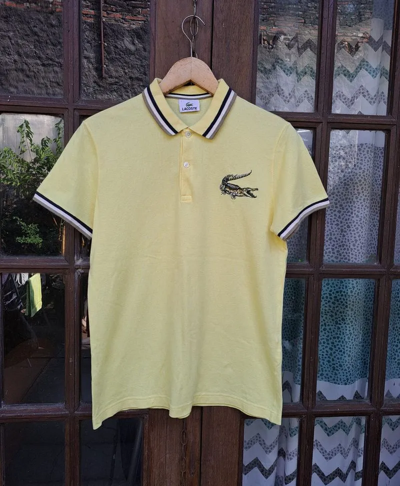 Lacoste x Michael Young Polo Shirt Unisex Size 2 photo 1