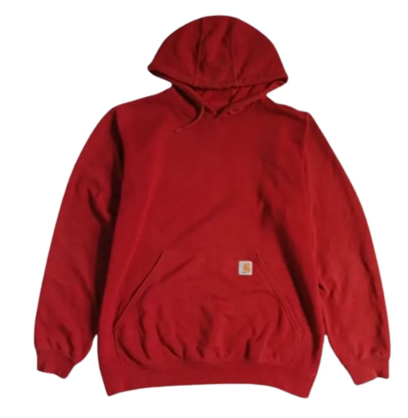 Carhartt Minimalist Casual Hoody Pria red photo 1