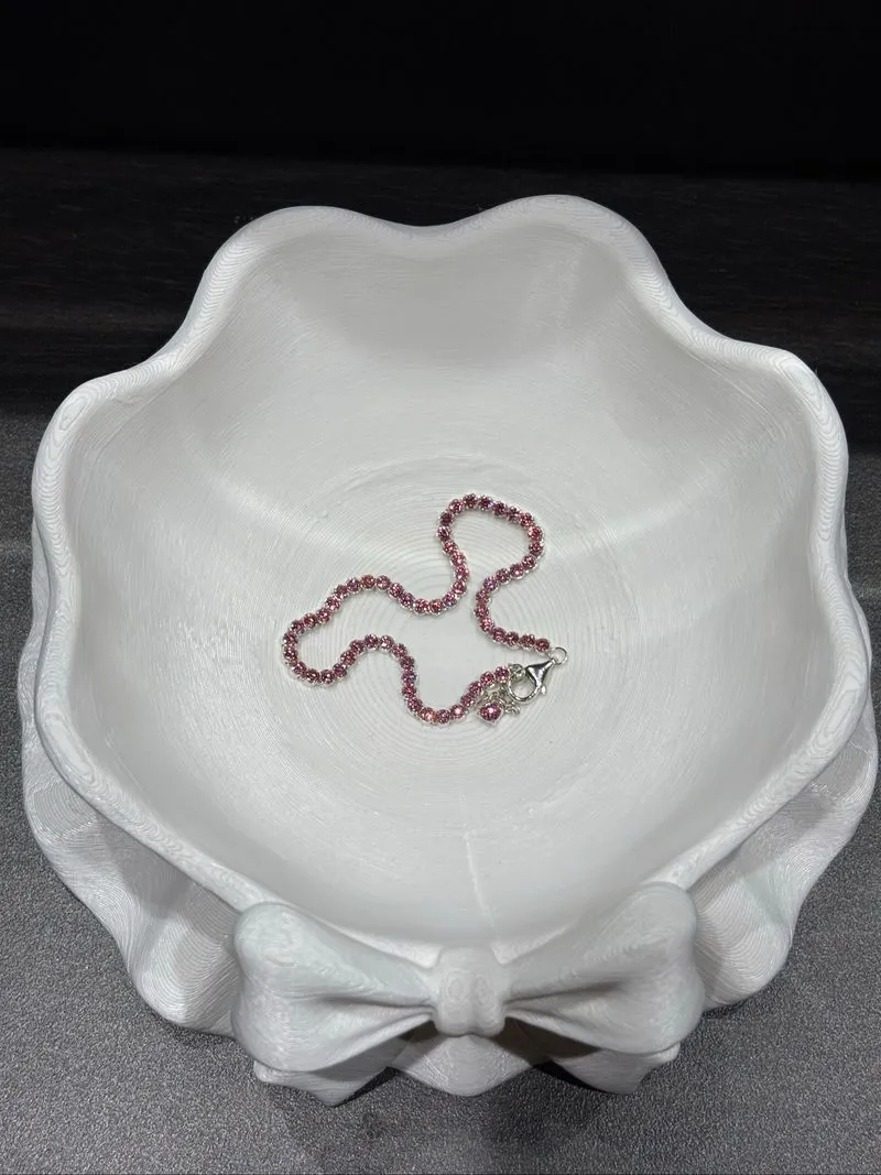 Pandora Pink Tennis Bracelet photo 1