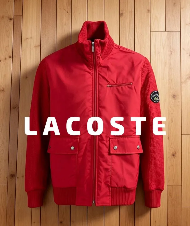 Lacoste jaket keren original second thrift photo 1